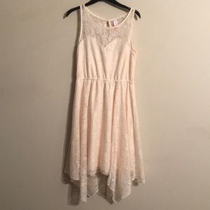 NOBO Asymmetrical Cream Dress! Size Large!